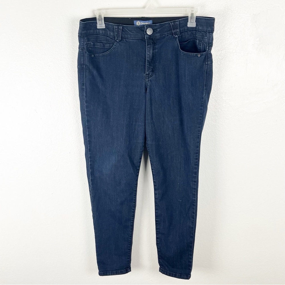 DEMOCRACY “Ab” Solution Dark Blue High Rise Jeans, Size 16